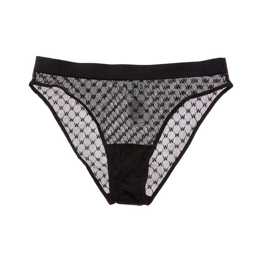 Wolford Womens  Sheer Logo Brief
